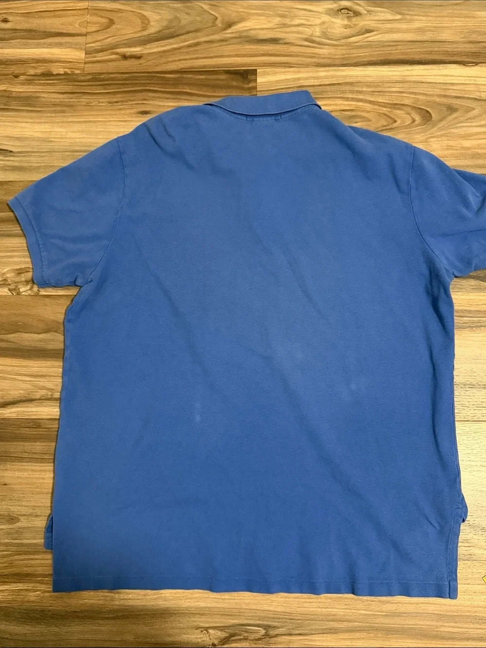 Polo Ralph Lauren Shirt Mens XL Blue Custom Fit Cotton Pique Polo Classic